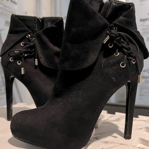 Thalia Sadi stiletto booties.